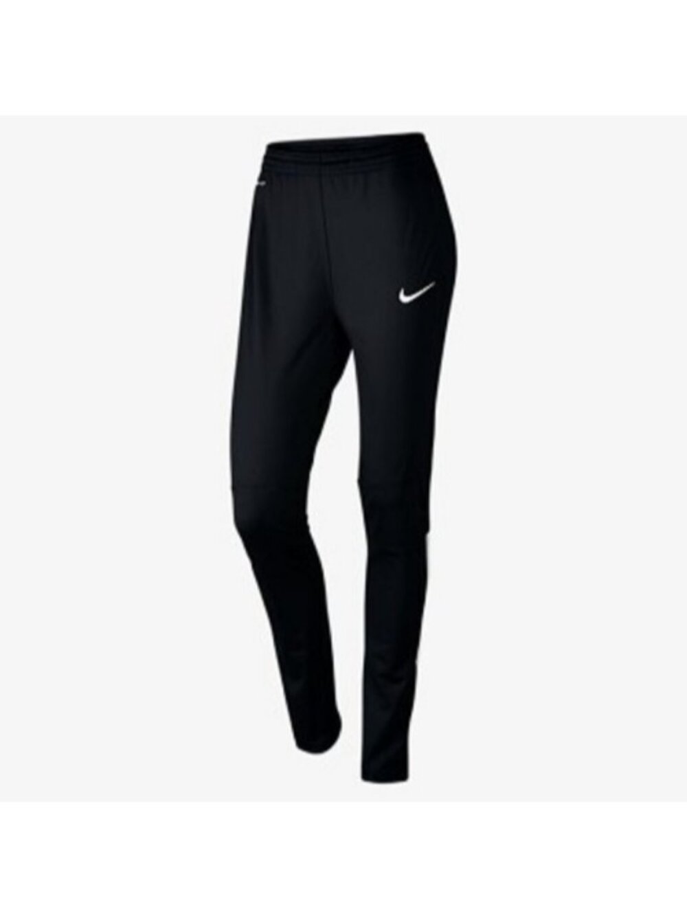 Nike Jogger Pants Womens XS XSmall Squad Tech Soccer Black Black White 724859